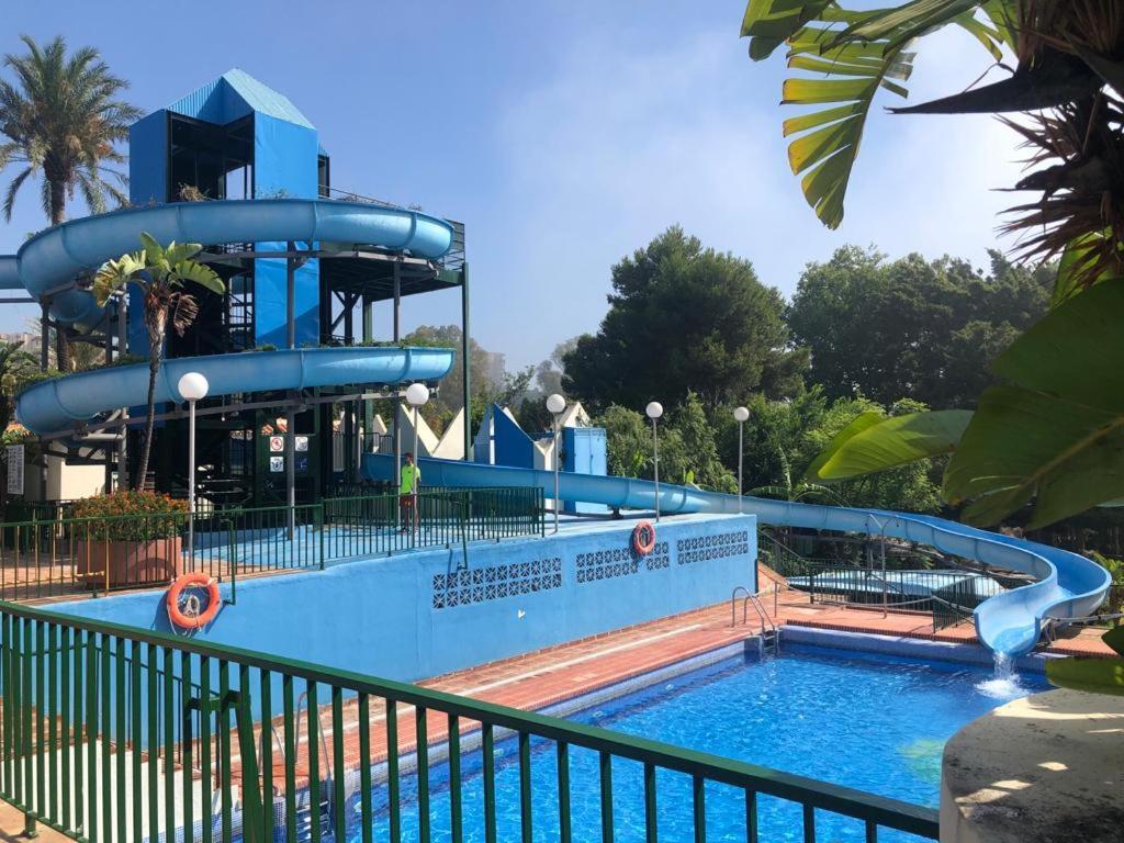 Estudio Benalbeach Primera Linea De Playa بينالماذينا المظهر الخارجي الصورة