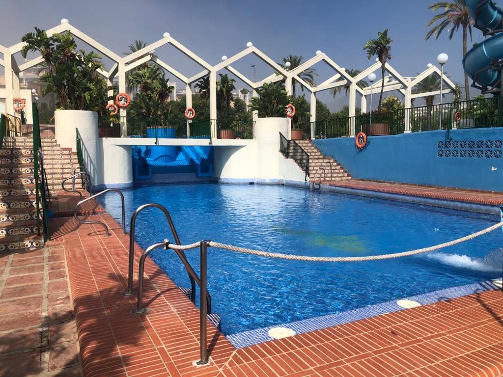 Estudio Benalbeach Primera Linea De Playa بينالماذينا المظهر الخارجي الصورة