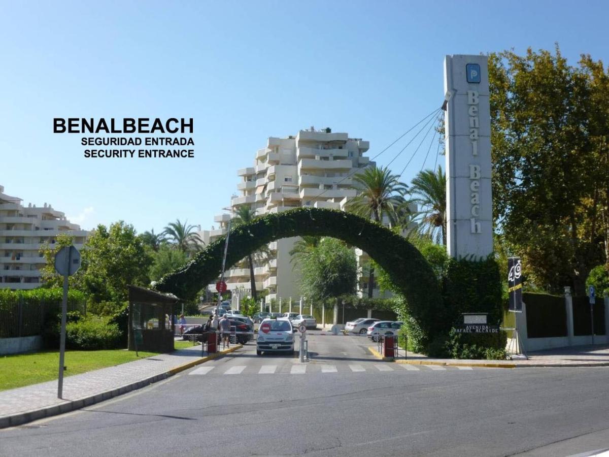 Estudio Benalbeach Primera Linea De Playa بينالماذينا المظهر الخارجي الصورة