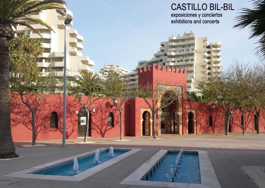Estudio Benalbeach Primera Linea De Playa بينالماذينا المظهر الخارجي الصورة