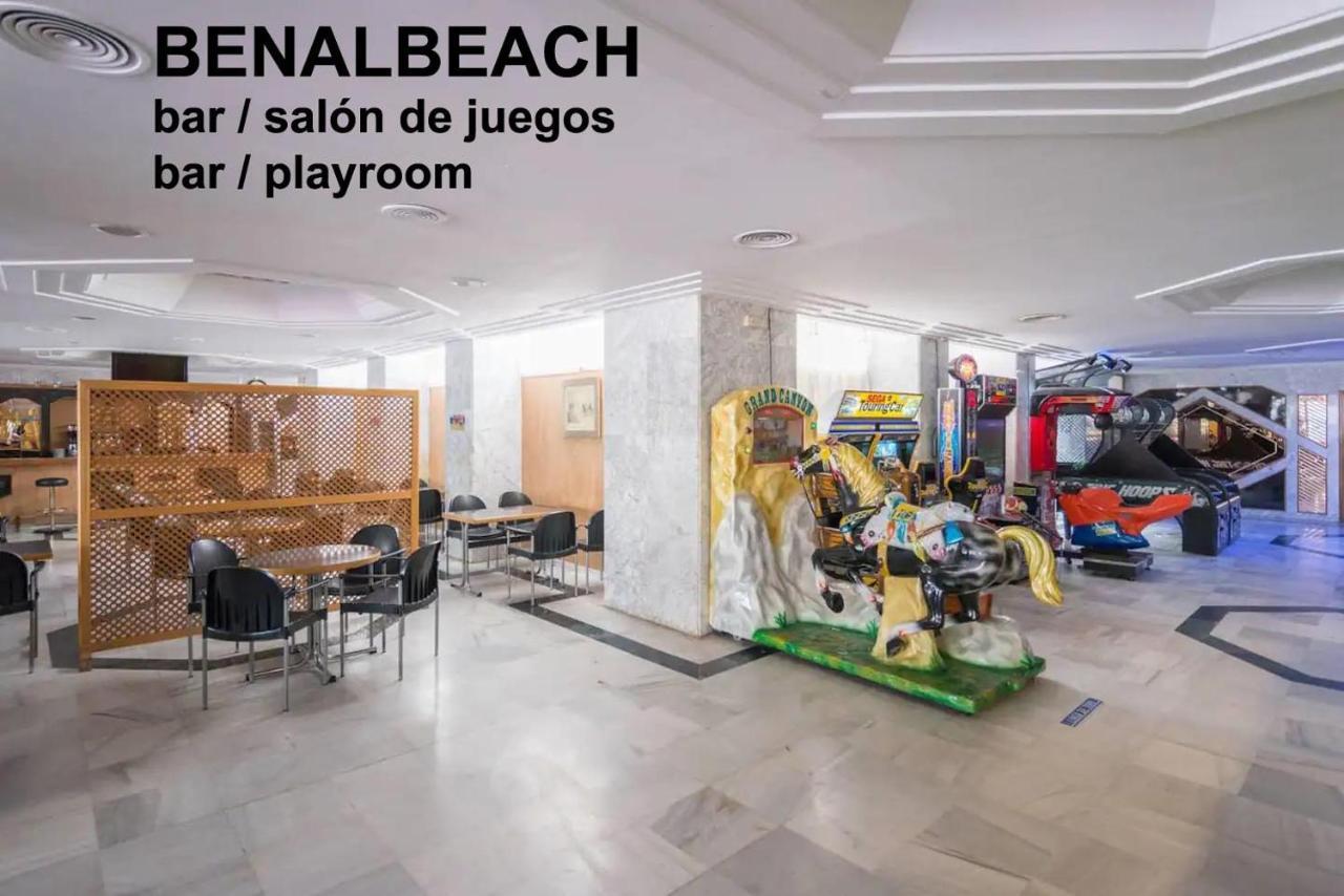 Estudio Benalbeach Primera Linea De Playa بينالماذينا المظهر الخارجي الصورة