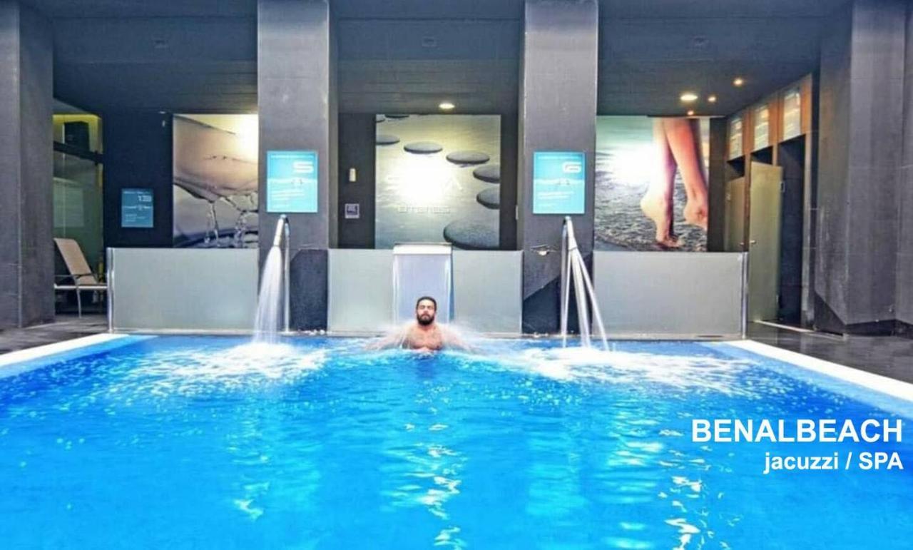 Estudio Benalbeach Primera Linea De Playa بينالماذينا المظهر الخارجي الصورة