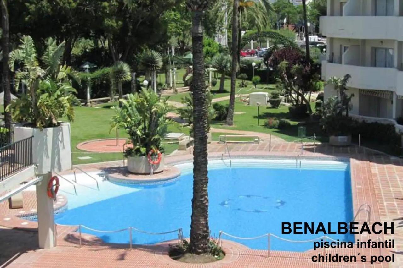 Estudio Benalbeach Primera Linea De Playa بينالماذينا المظهر الخارجي الصورة