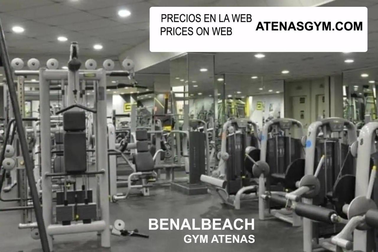 Estudio Benalbeach Primera Linea De Playa بينالماذينا المظهر الخارجي الصورة